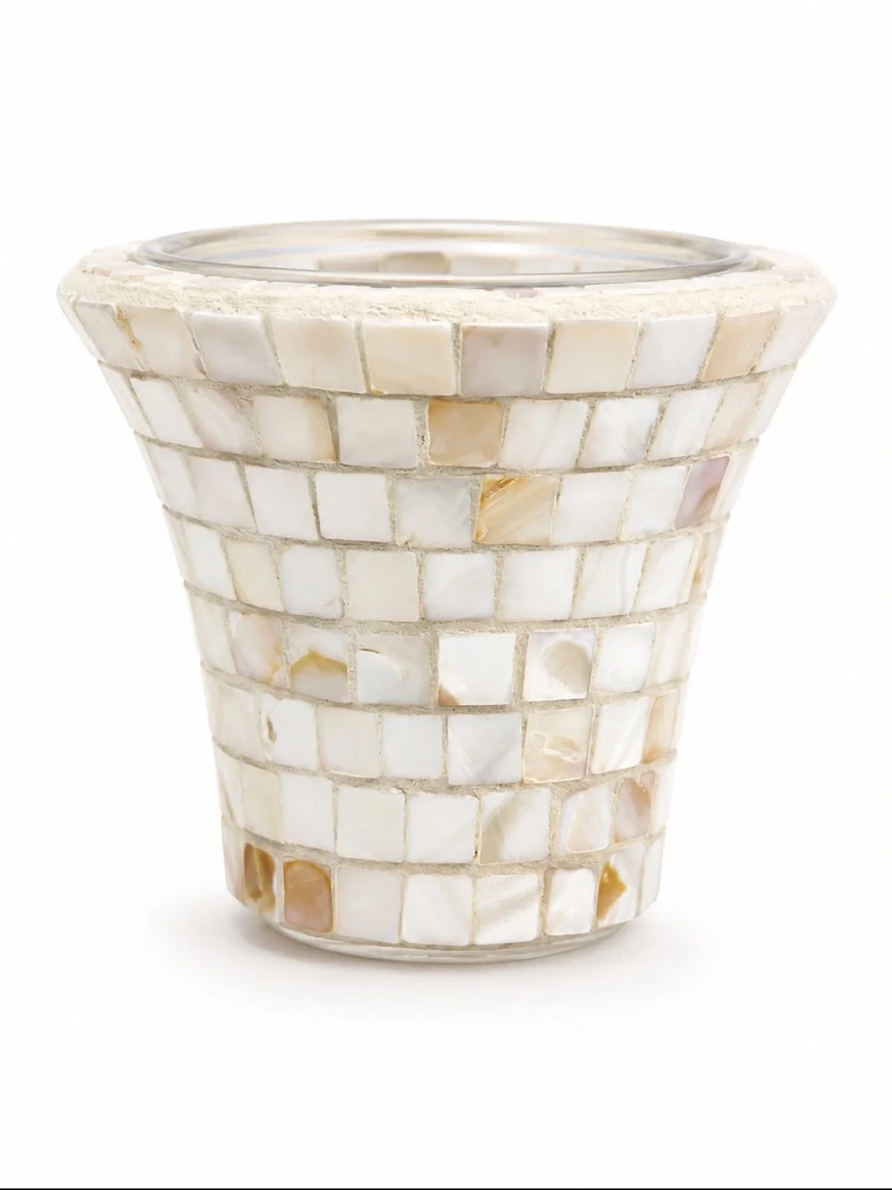 Yankee Candle 2013 Mother of Pearl Mosaic Large Jar Candle Shade Iridescent